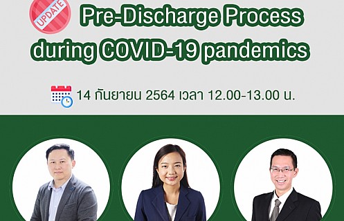 UPDATE Pre-Discharge Process during COVID-19 pandemics