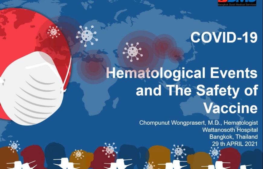 COVD-19 : Hematological Events and the Safety of Vaccine