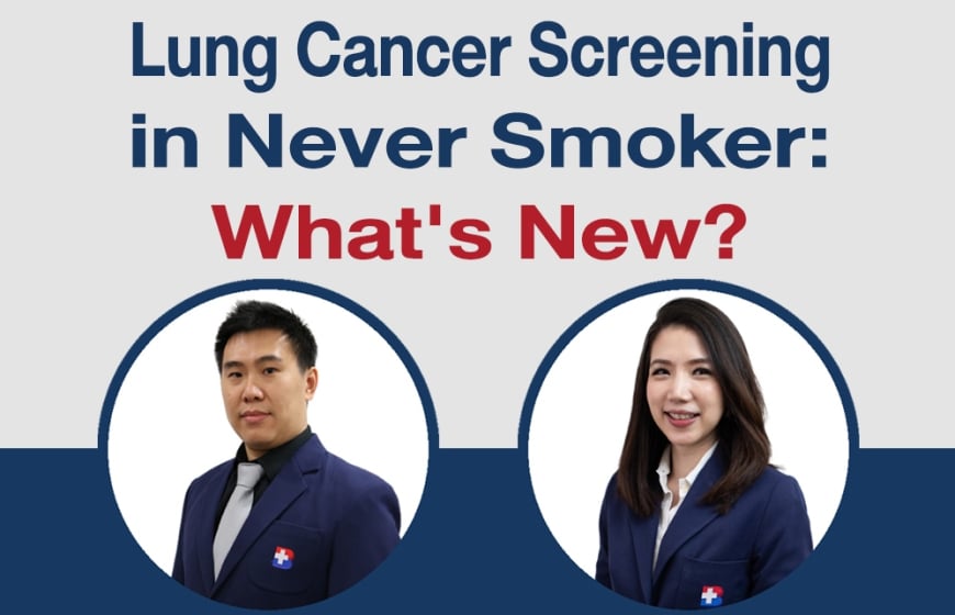 Lung Cancer Screening in Never Smoker : What's New ?