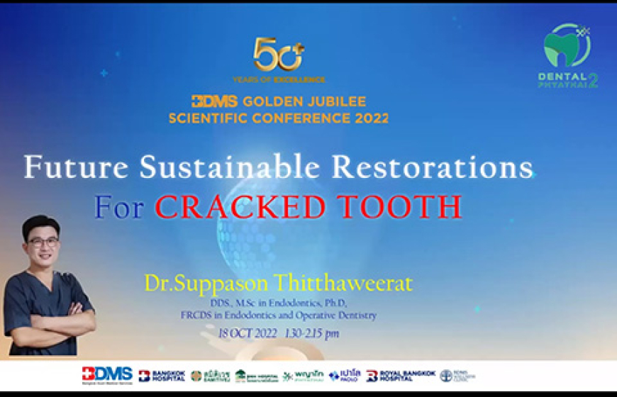 Future sustainable restorations for cracked tooth.