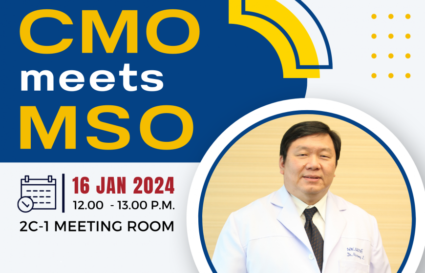 CMO meets  MSO (16/01/2024)